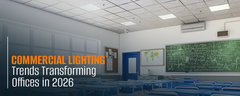 Commercial Lighting Trends Transforming Offices in