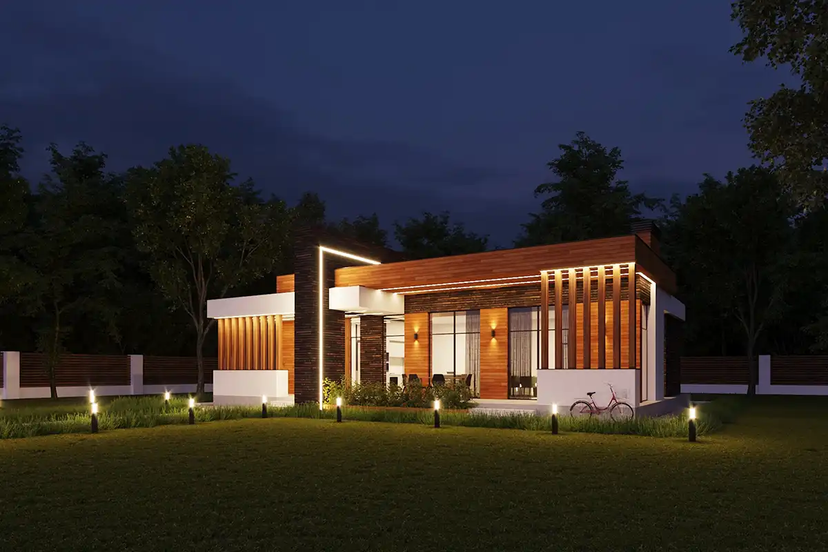 Bungalow lighting design