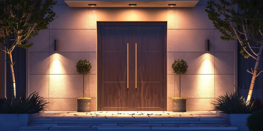 Home entrance lighting