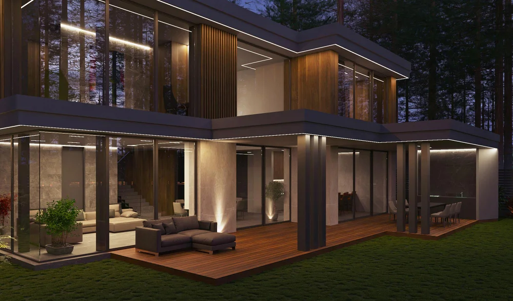 Home entrance lighting