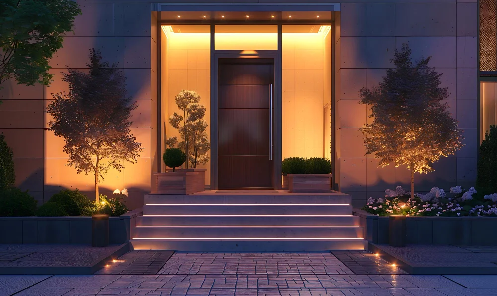 Home entrance lighting
