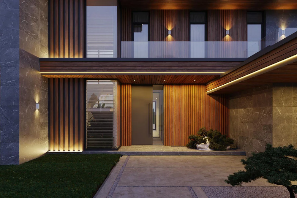 Home entrance lighting