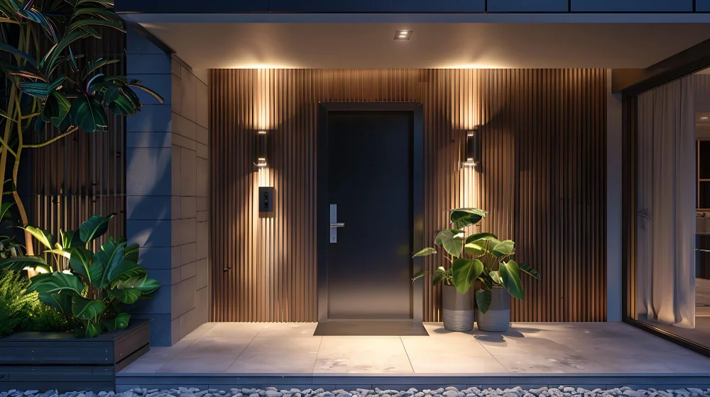 Home entrance lighting