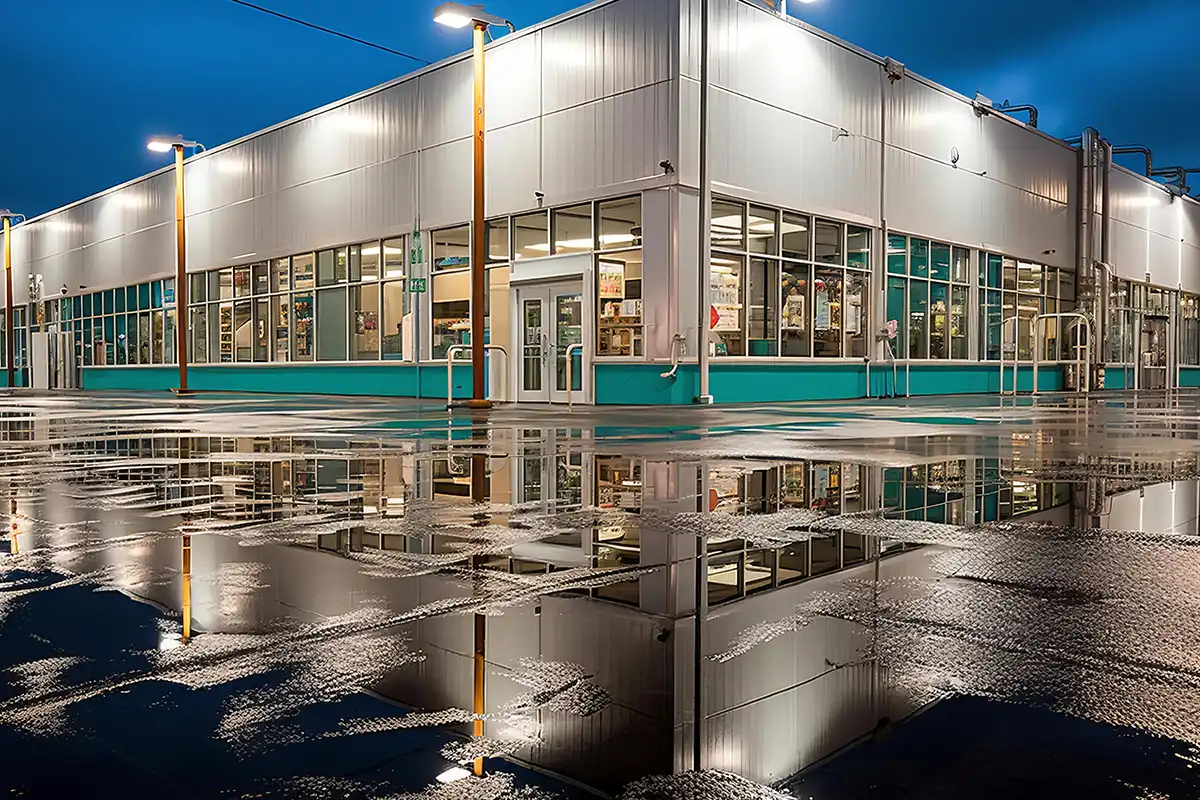 Hospital Landscape lighting