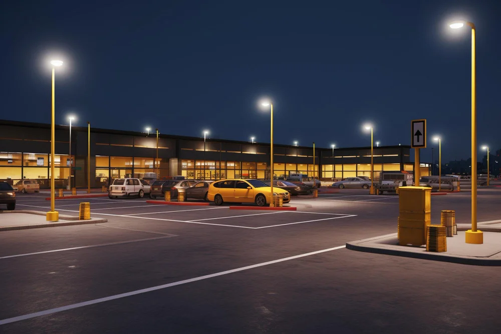 Hospital Parking Lot Light