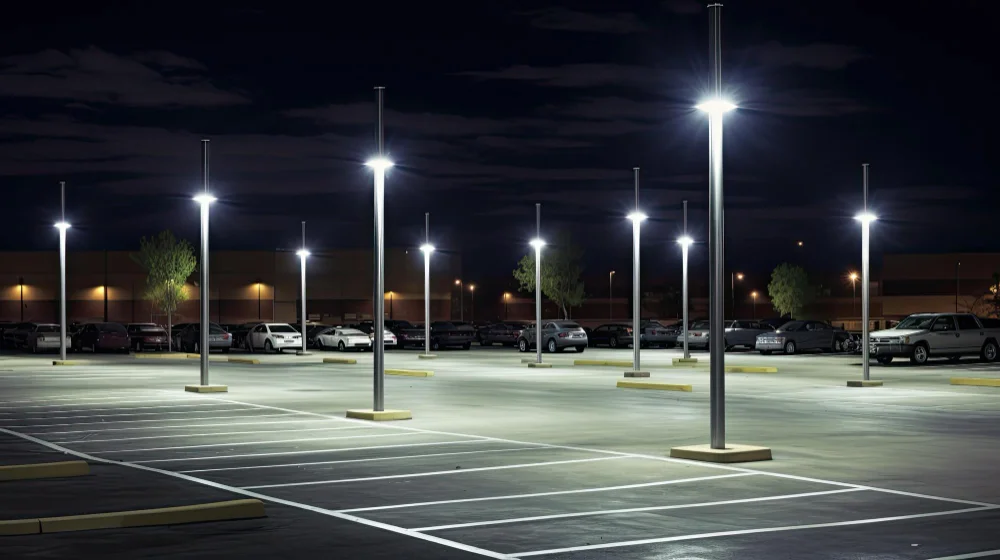 Hospital Parking Lot Light
