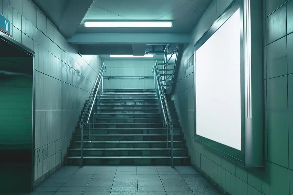 Hospital Staircase Lighting Design & Installation