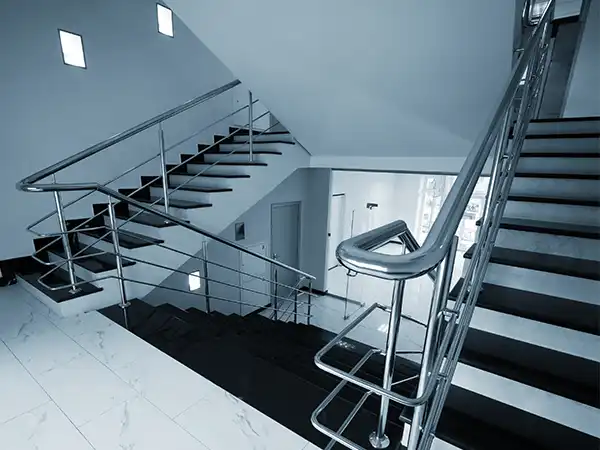 Hospital Staircase Lighting Design & Installation