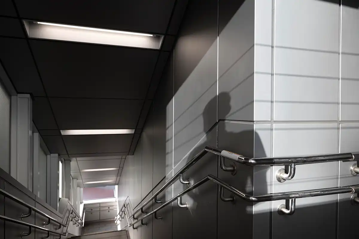 Hospital Staircase Lighting Design & Installation