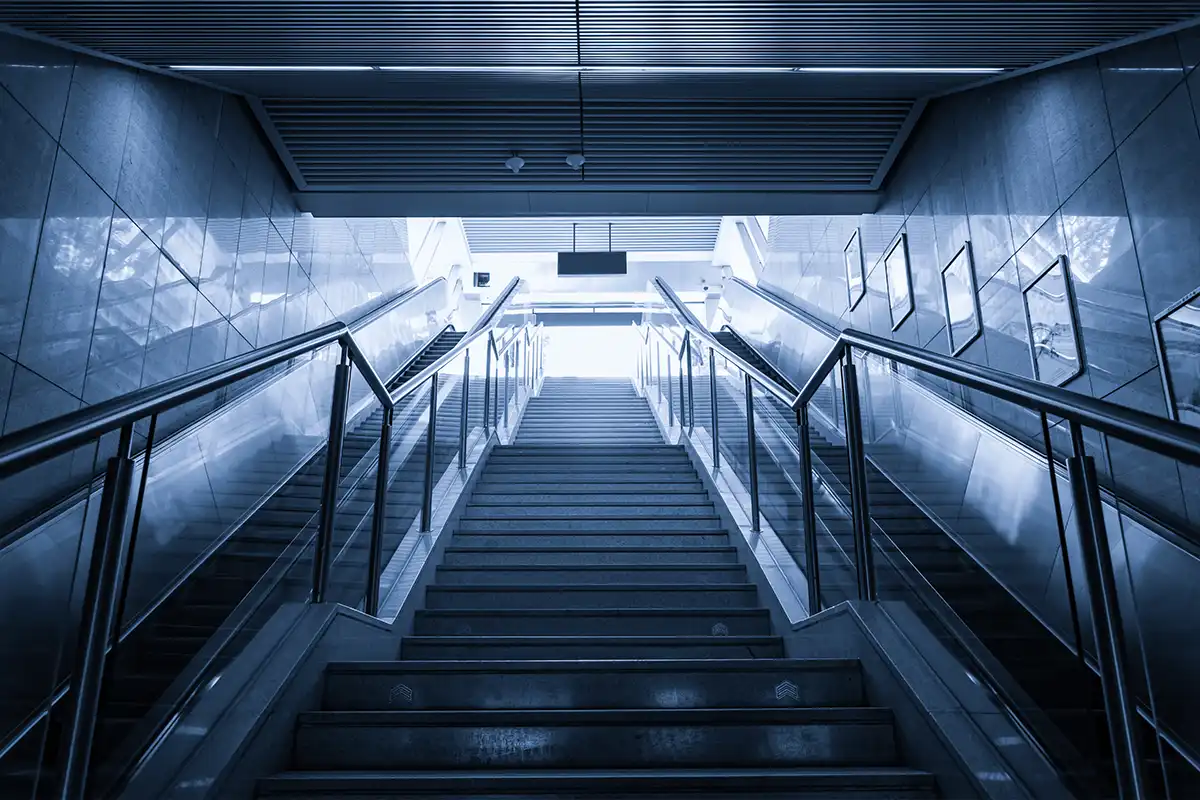 Hospital Staircase Lighting Design & Installation