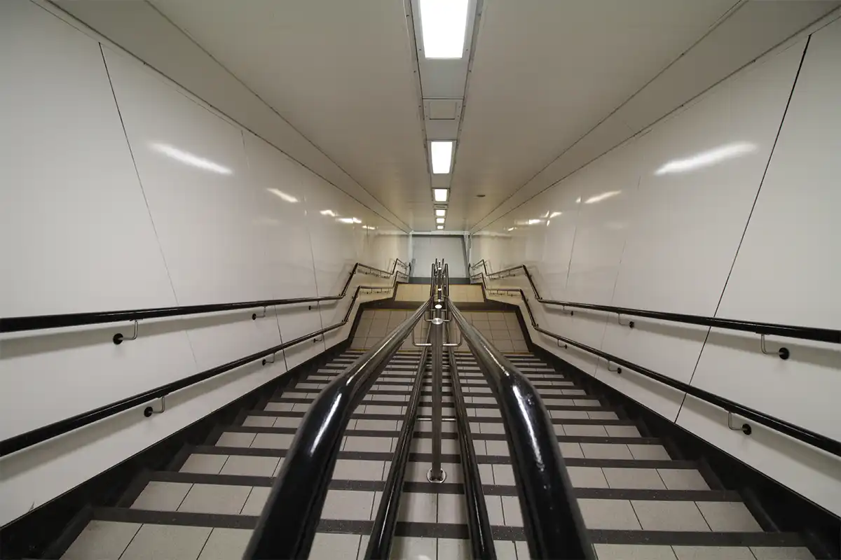 Hospital Staircase Lighting Design & Installation