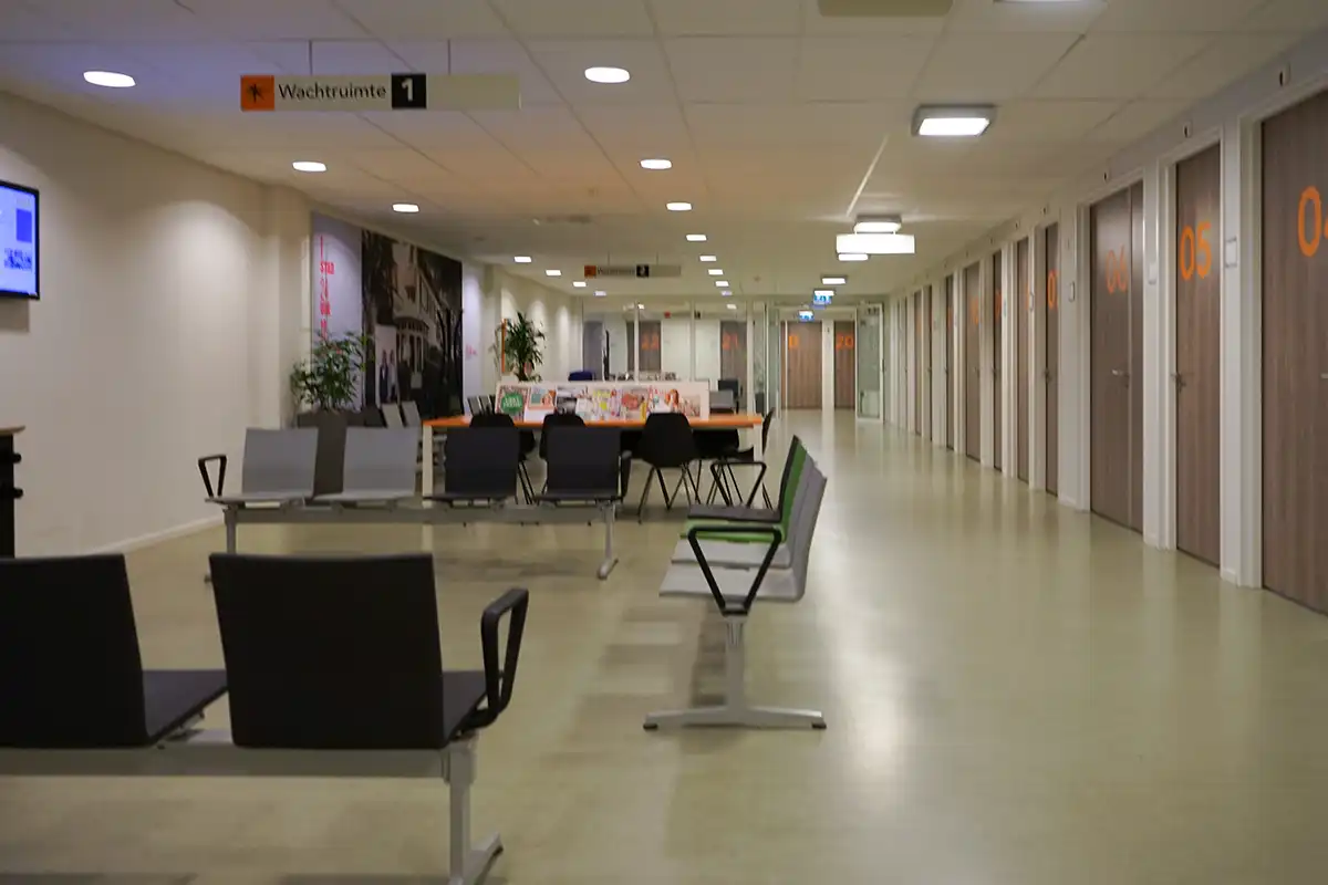 Hospital Waiting Area & Reception Lighting