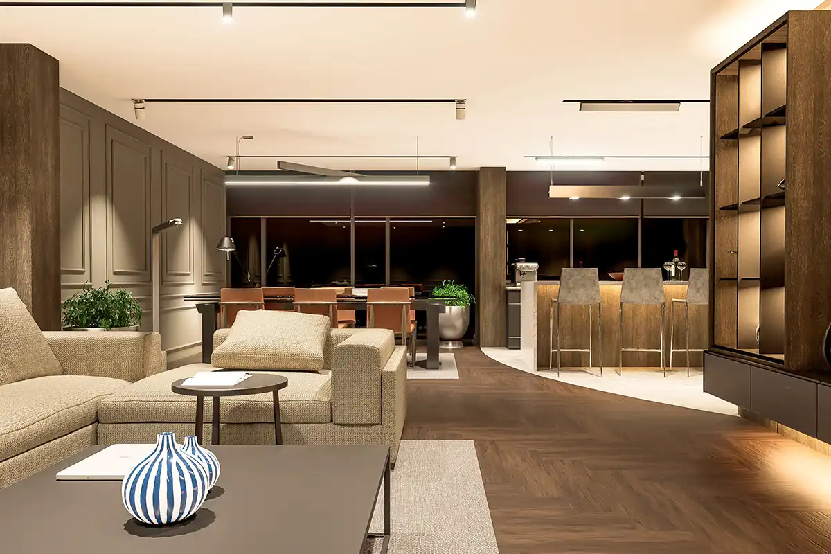 Living Room Lighting Design