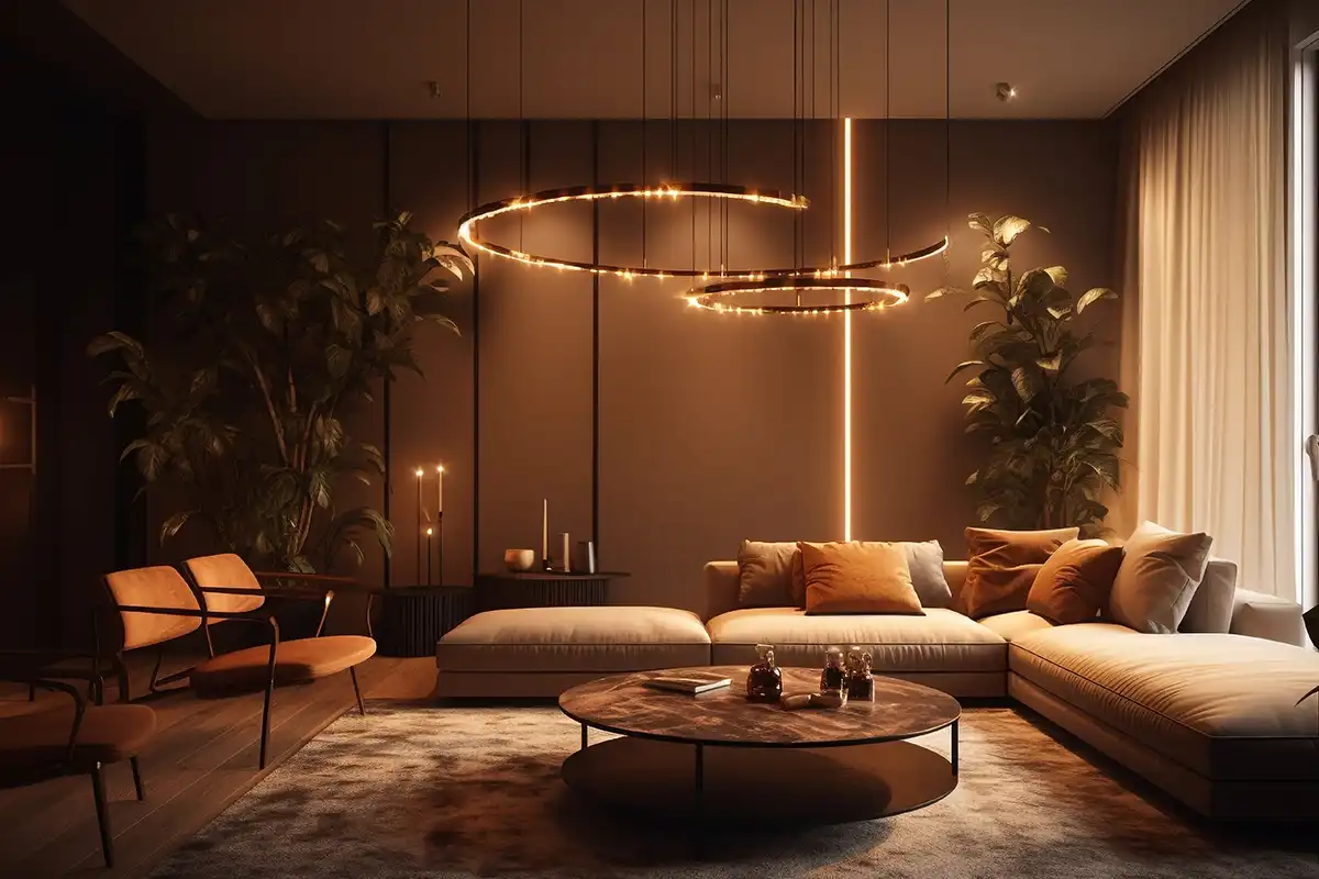 Living Room Lighting Design