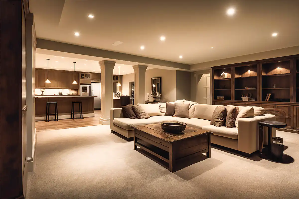 Living Room Lighting Design