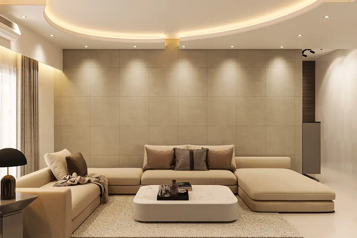 Living Room Lighting Design