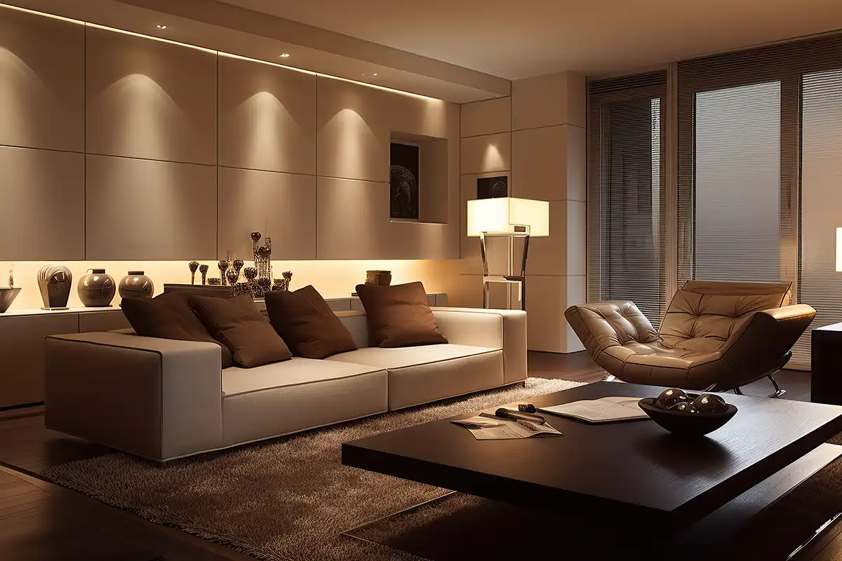 Living Room Lighting Design