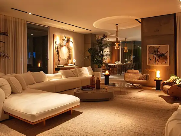 Living Room Lighting Design