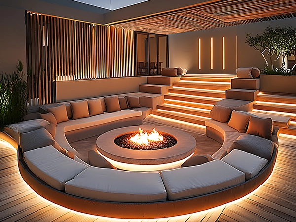 Lounge Lighting Design & Installation in UAE