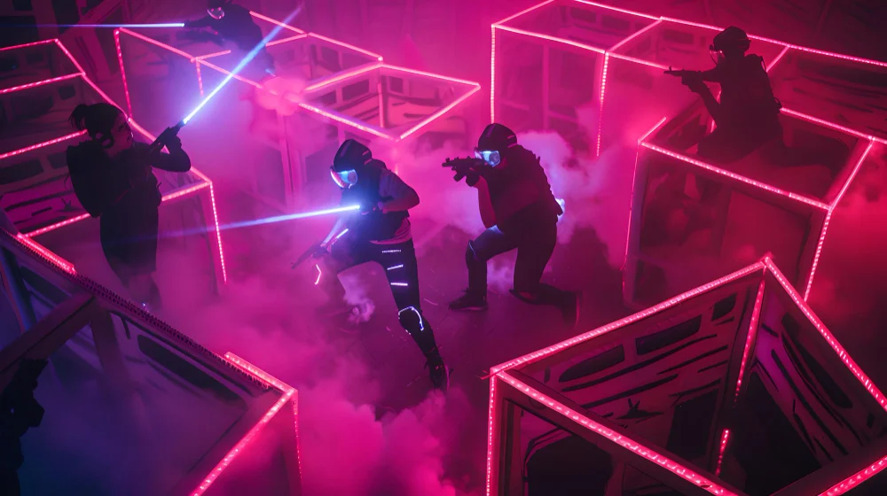 Paintball Court Lighting