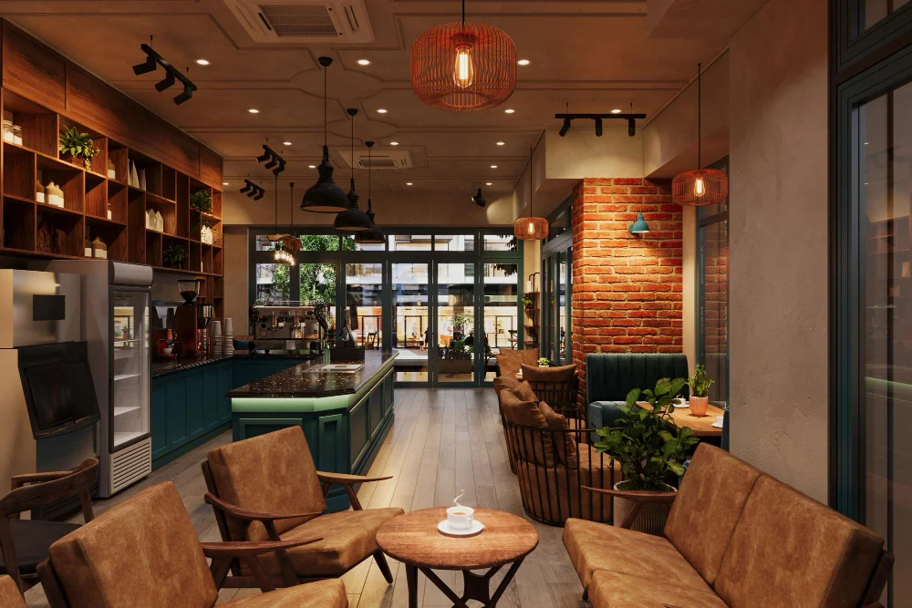 Restaurant & Cafe Lighting Design