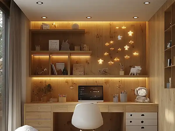 Study Room Lighting Design