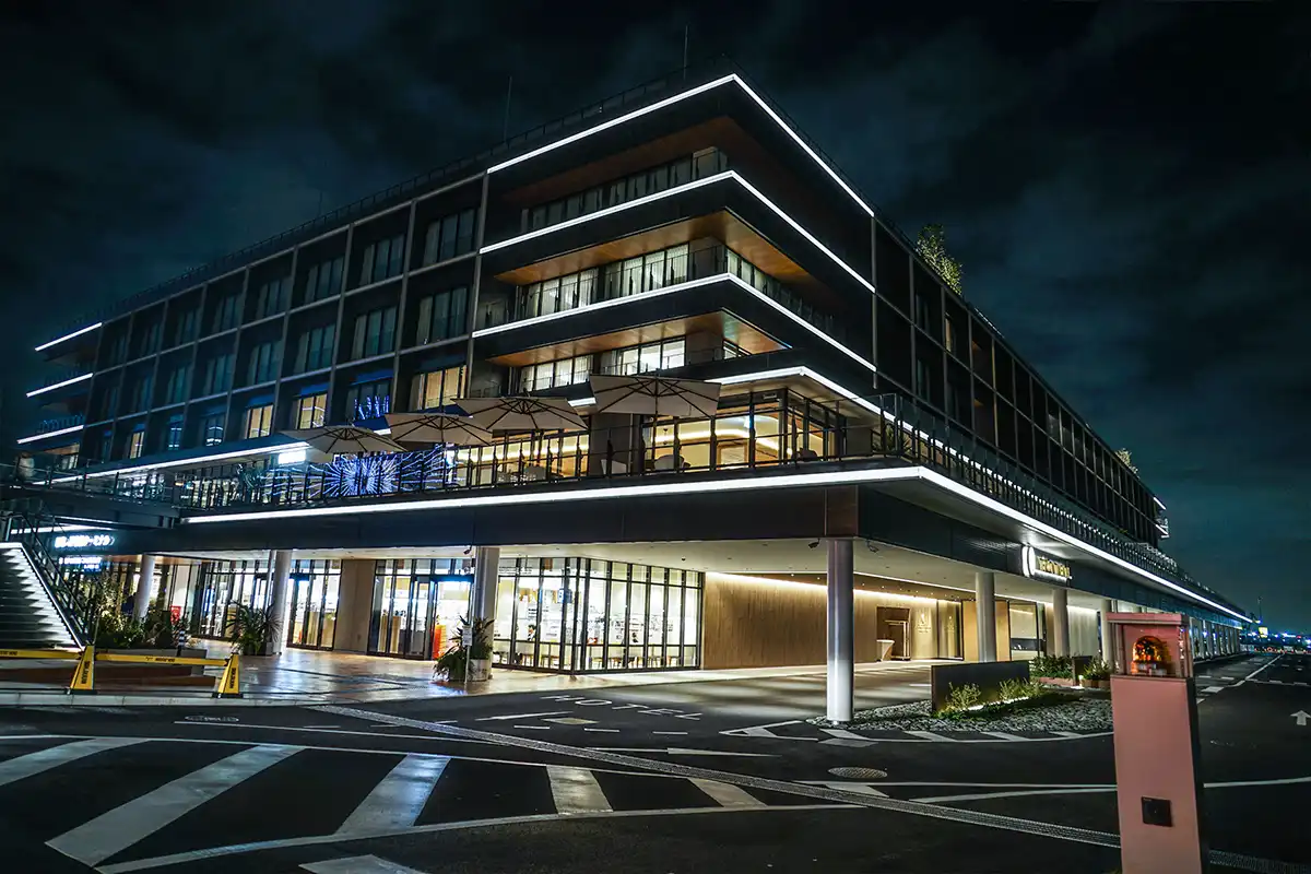 villa facade lighting design